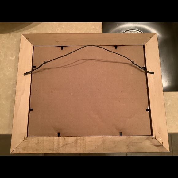 Vintage 1999 signed and framed Pat Richter “ angels” print - Picture 3 of 5